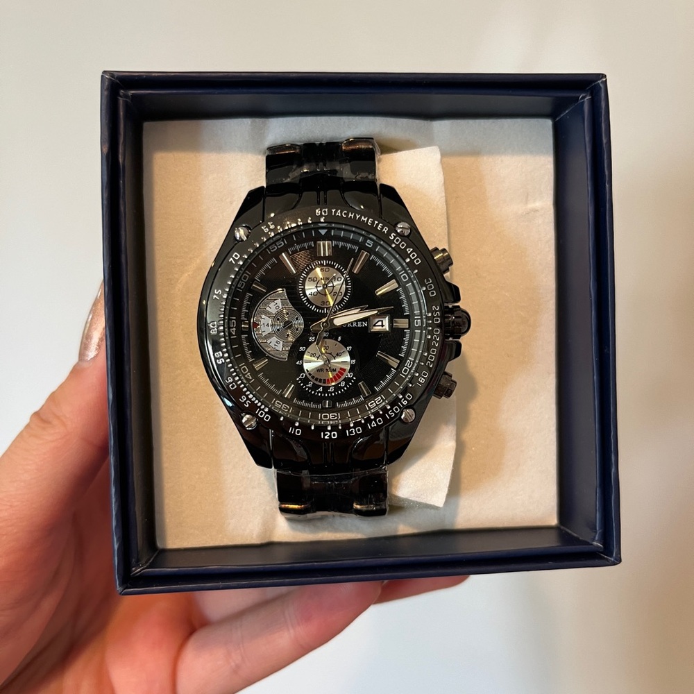 Black Curren Watch